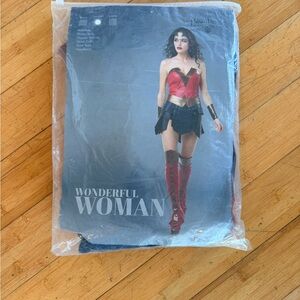 Red and Black Wonder Woman Costume